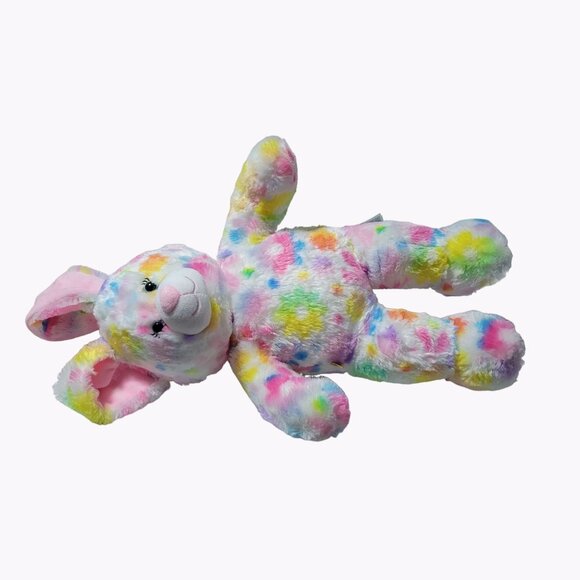 Build a Bear Flower Power Blossom Bunny 16 in Plush Rabbit Easter Stuffed Animal - Picture 2 of 6